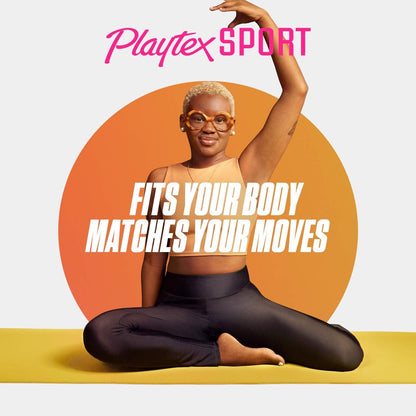 Playtex Sport Super Plus Absorbency Tampons | Fragrance-Free | 36 Super Plus Tampons