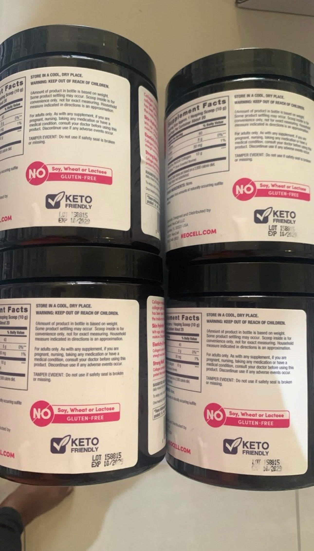 NeoCell Grassfed Collagen Peptides Powder | Formerly NeoCell Super Collagen Peptides | Unflavored ~7oz/200g; Exp❗️UNCLEAR 10/2029 👉🏽Check last picture