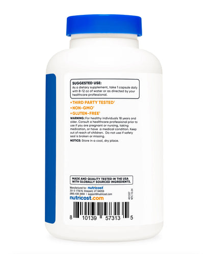 Nutricost Maca Root 750 mg | Sexual & Reproductive Health | 180 Capsules; Exp❗️UNCLEAR 03/2028 👉🏽See last picture