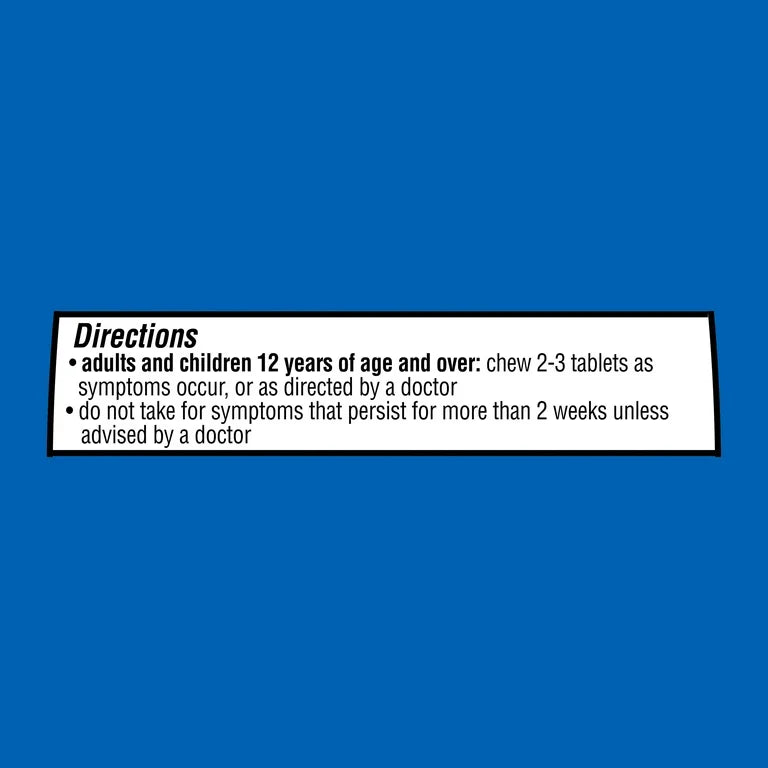 Equate Ultra Strength Antacid | 1000mg Calcium Carbonate | Similar to TUMS | Fast Relief of Upset Stomach, Acid Indigestion, Heartburn | 𝐏𝐞𝐩𝐩𝐞𝐫𝐦𝐢𝐧𝐭 Flavor ~ 160 Chewable Tablets; Exp 03/2027