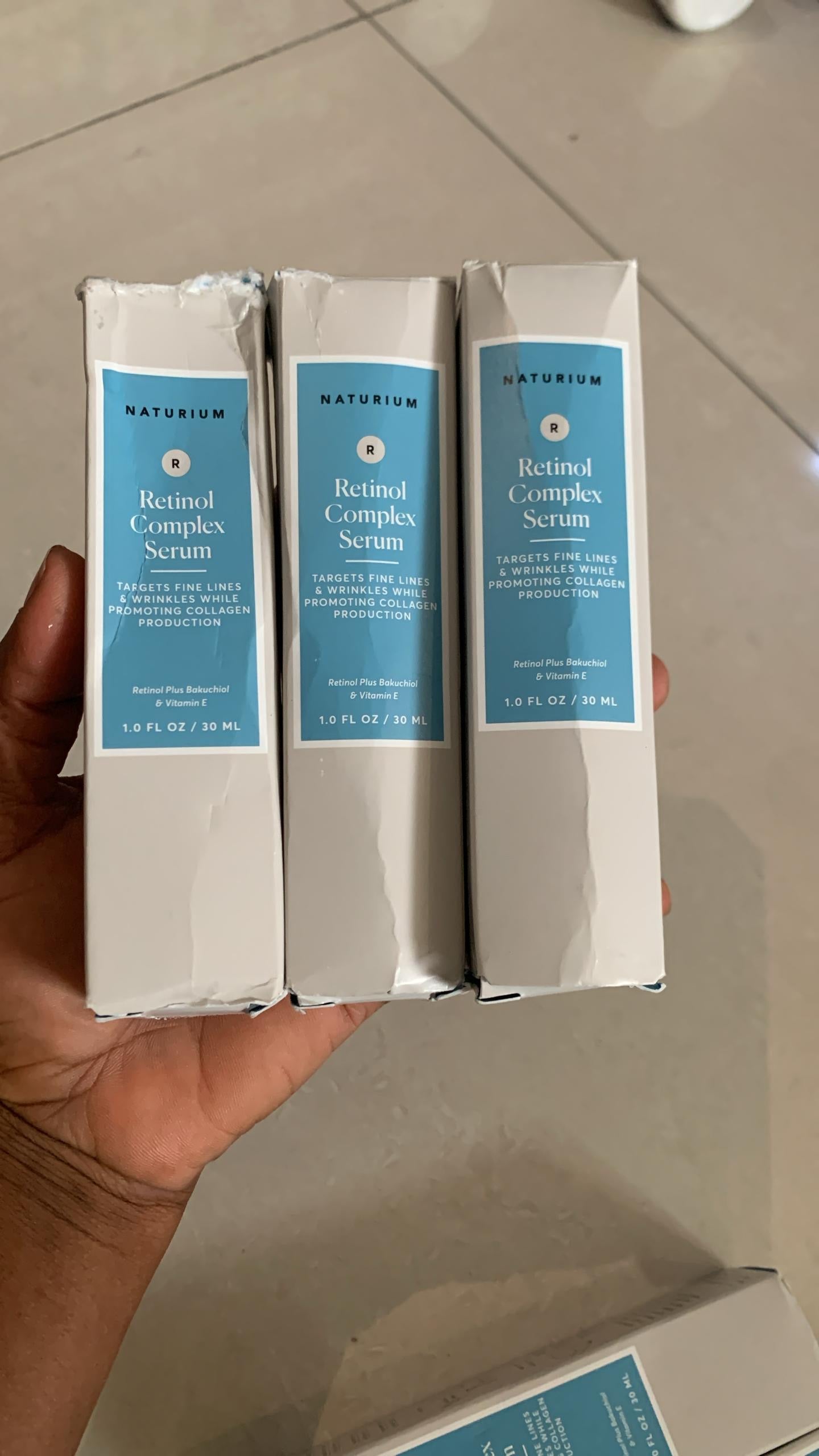 Naturium Retinol Complex Serum | Smooths the Appearance of Fine Lines & Wrinkles | 30ml ❗️Rough Paper-Pack 👉🏽Check last picture