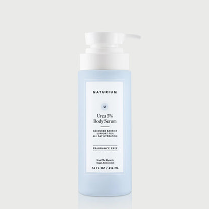 Naturium Urea 5% Body Serum | Advanced Barrier Support for All Day Hydration | Lightweight, Hydrating Serum with Nourishing & Soothing Benefits for Barrier Support | 14 oz/414 ml