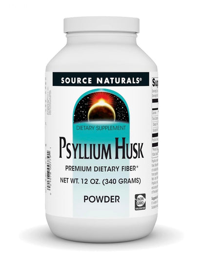 Source Naturals Psyllium Husk Powder | 340g; Exp 06/2029