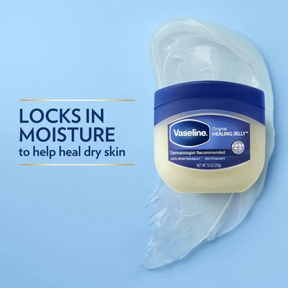 Vaseline Original Healing Jelly | Formerly Blue Seal| Skin Care For Dry Skin and Eczema Relief Original | 100% Pure Petroleum Jelly | 13oz (368g)