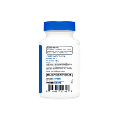 Nutricost Turkesterone 600mg | Promotes Anabolic Activity, Muscular Development & Recovery | 30 Capsules; Exp 09/2027