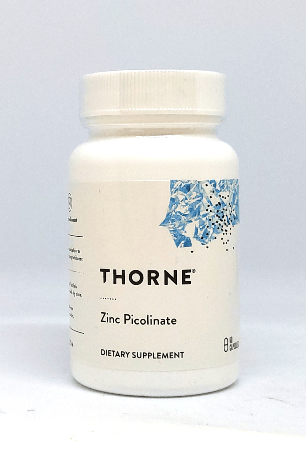 THORNE Zinc Picolinate 15mg | Highly Absorbable Zinc | Supports Wellness, Immune System, Eye, Skin & Reproductive Health | 60 Capsule; Exp 08/2028