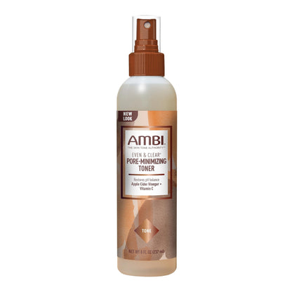 Ambi Even & Clear Pore - Minimizing Toner | Restores pH Balance | 8oz/237ml - Ome's Beauty Mart