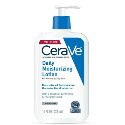 CeraVe Daily Moisturizing Lotion for Normal to Dry Skin, 16oz/473ml - Ome's Beauty Mart