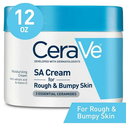 CeraVe Renewing SA Body Cream for Rough and Bumpy Skin 12oz/340g - Ome's Beauty Mart