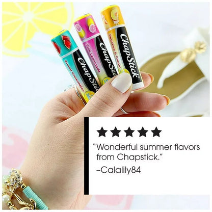 ChapStick I Love Summer Collection Lip Balm | Variety Pack | 0.15 Oz, 3 Pack - Ome's Beauty Mart