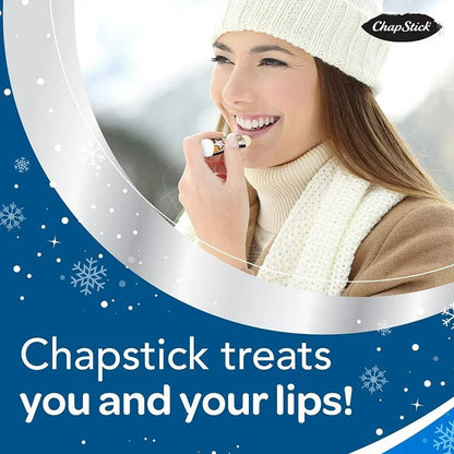 ChapStick Lets Celebrate Holiday Lip Balm in Gift Card Holder - 0.15oz Pack of 2 - Ome's Beauty Mart