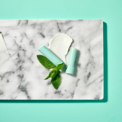 eos 100% Natural & Organic Lip Balm Stick - Sweet Mint | 0.14 oz | 2-Pack - Ome's Beauty Mart