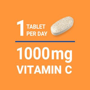 Ester - C Vitamin C 1,000 mg | 24 Hour Immune Support | Stomach - friendly | 90 Coated Tablets Exp 08/2027 - Ome's Beauty Mart