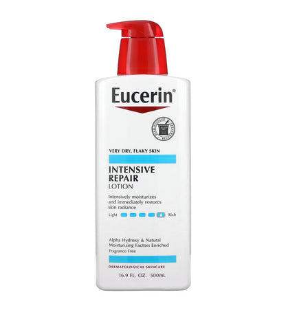 Eucerin Intensive Repair Very Dry Skin Lotion 16.9fl.oz/500ml - Ome's Beauty Mart