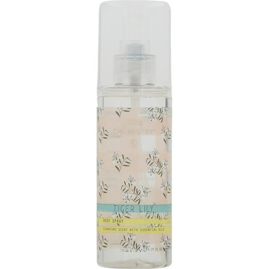 Good Chemistry Tiger Lily Body Mist - Signature Scent with Essential Oils 4.25fl.oz/125ml - Ome's Beauty Mart