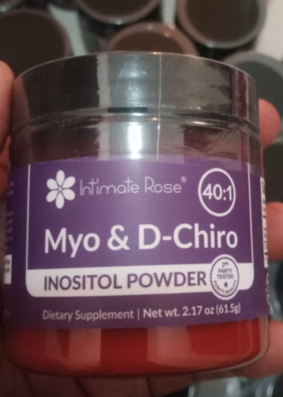 Intimate Rose Myo & D - Chiro - Inositol 40:1 Powder | Myo - Inositol 2000mg, D - Chiro - Inositol 50mg | Hormonal & Ovarian Support | Similar to Ovasitol | 2.17oz/61.5g Exp 08/2027 - Ome's Beauty Mart