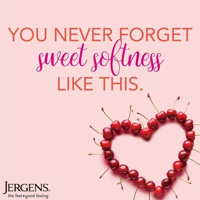 Jergens Original Scent with Cherry Almond Body Lotion for Dry Skin | Body Moisturizer | 26.5oz/783ml - Ome's Beauty Mart