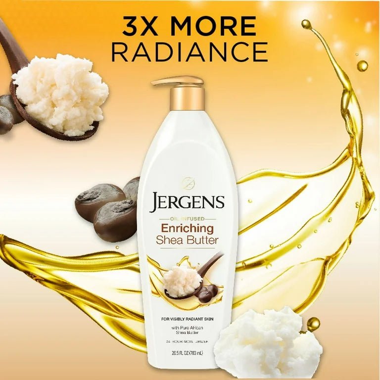 Jergens Shea Butter Butter Hand and Body Lotion | Dry Skin| 21oz/621ml - Ome's Beauty Mart