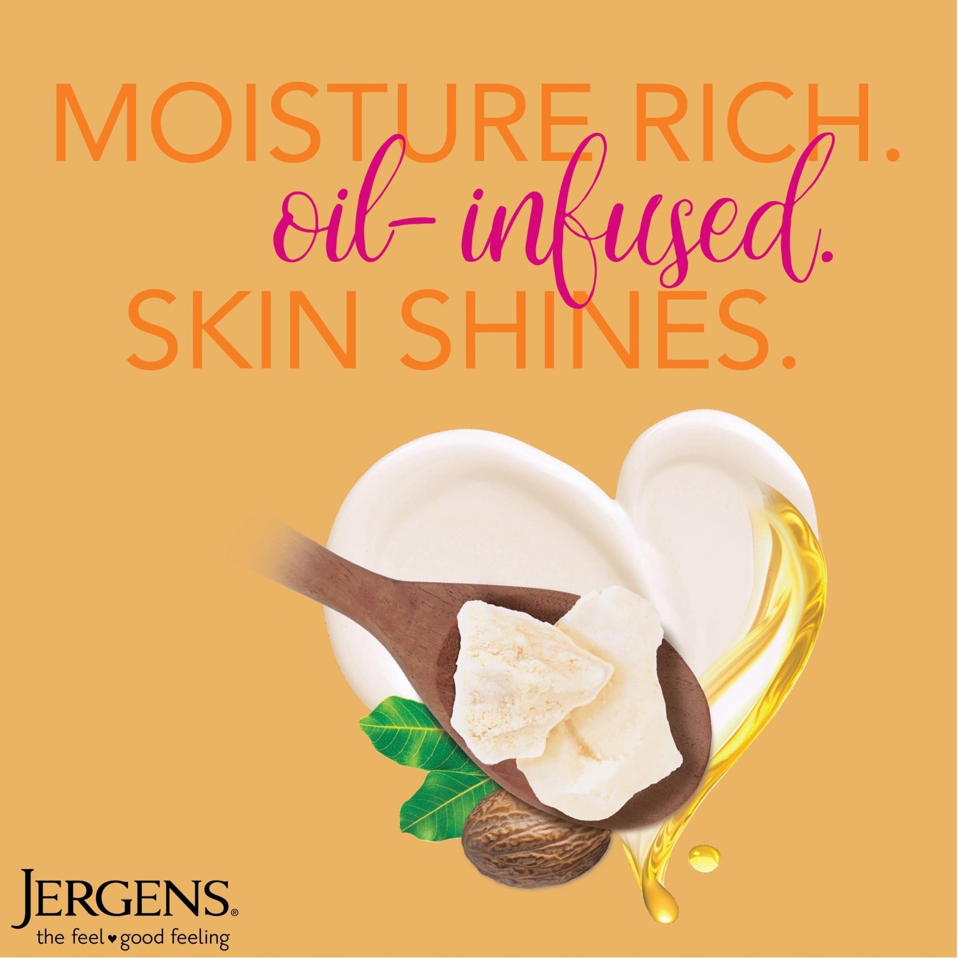 Jergens Shea Butter Butter Hand and Body Lotion | Dry Skin| 21oz/621ml - Ome's Beauty Mart