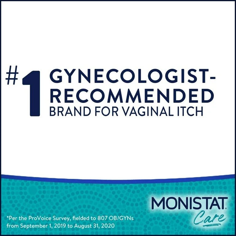 Monistat Vaginal Instant Itch Relief Cream for Women | Hydrocortisone 1% | Maximum Strength Feminine Itch Care | 1oz/28g Exp Apr 2027 - Ome's Beauty Mart