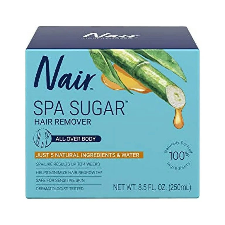 Nair Spa Sugar Hair Remover | Sugar Wax | 8.5 fl.oz / 250ml - Ome's Beauty Mart