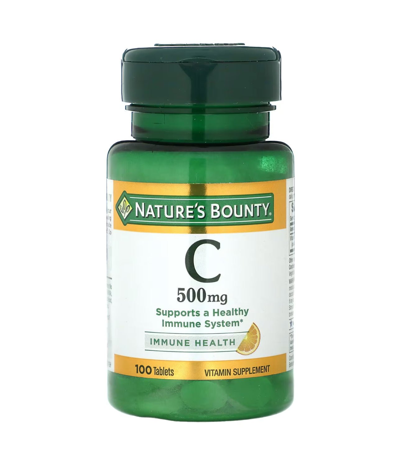 Nature’s Bounty Vitamin C 500mg | Supports a Healthy Immune System | 100 Tablets Exp 12/2025 - Ome's Beauty Mart