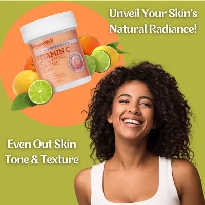 NatureWell Vitamin C Brightening Moisture Cream 16oz - Ome's Beauty Mart