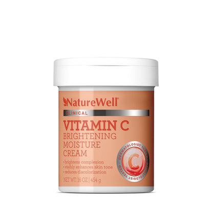 NatureWell Vitamin C Brightening Moisture Cream 16oz - Ome's Beauty Mart