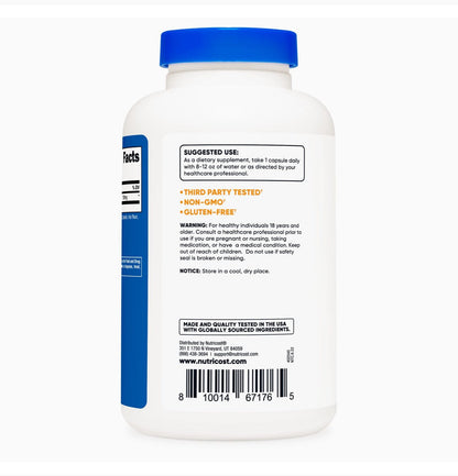 Nutricost Inositol 500mg | Myo-Inositol | 240 Capsules Exp 01/2027 - Ome's Beauty Mart