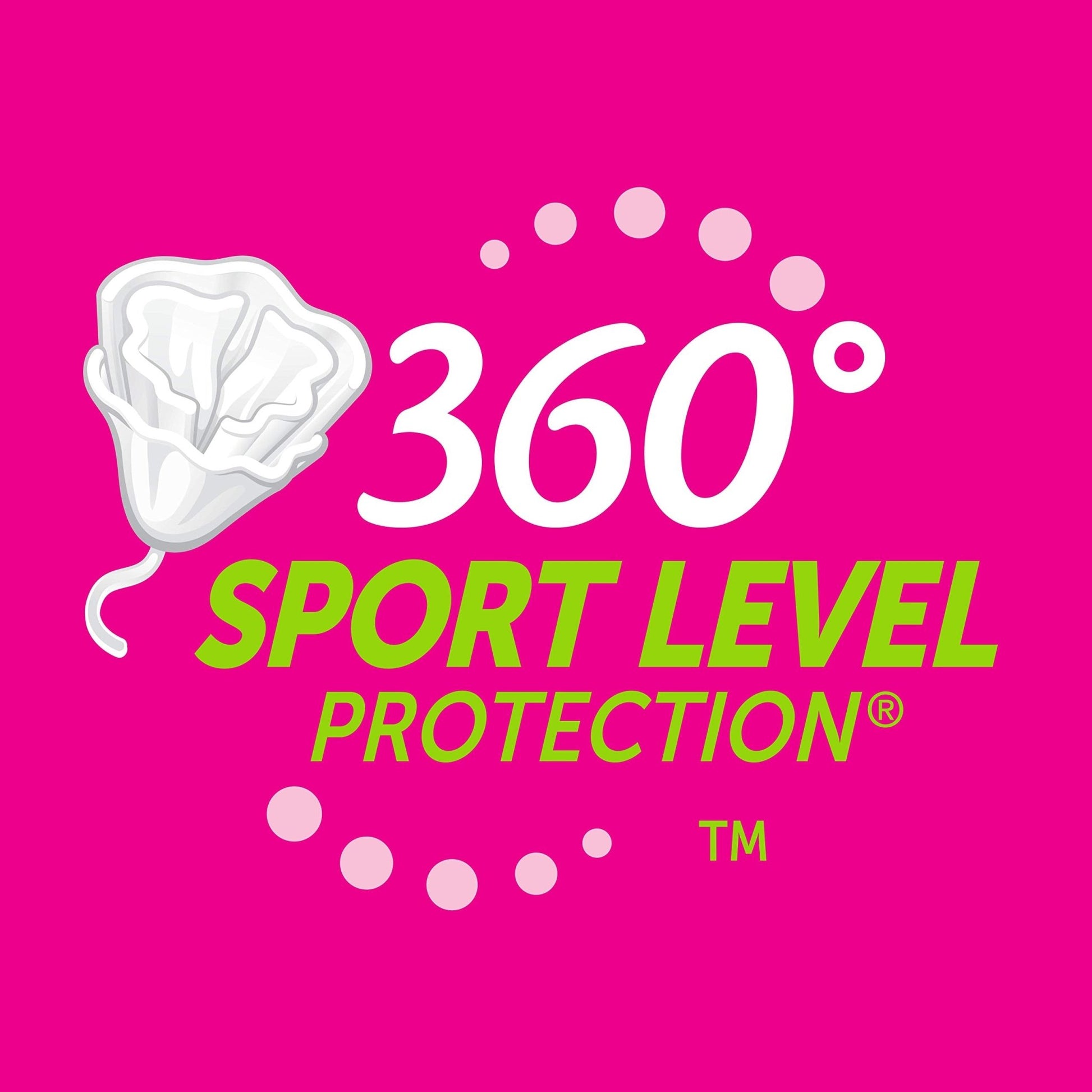 Playtex Sport Tampons, Super Absorbency, Fragrance - Free - 36 Super Tampons - Ome's Beauty Mart