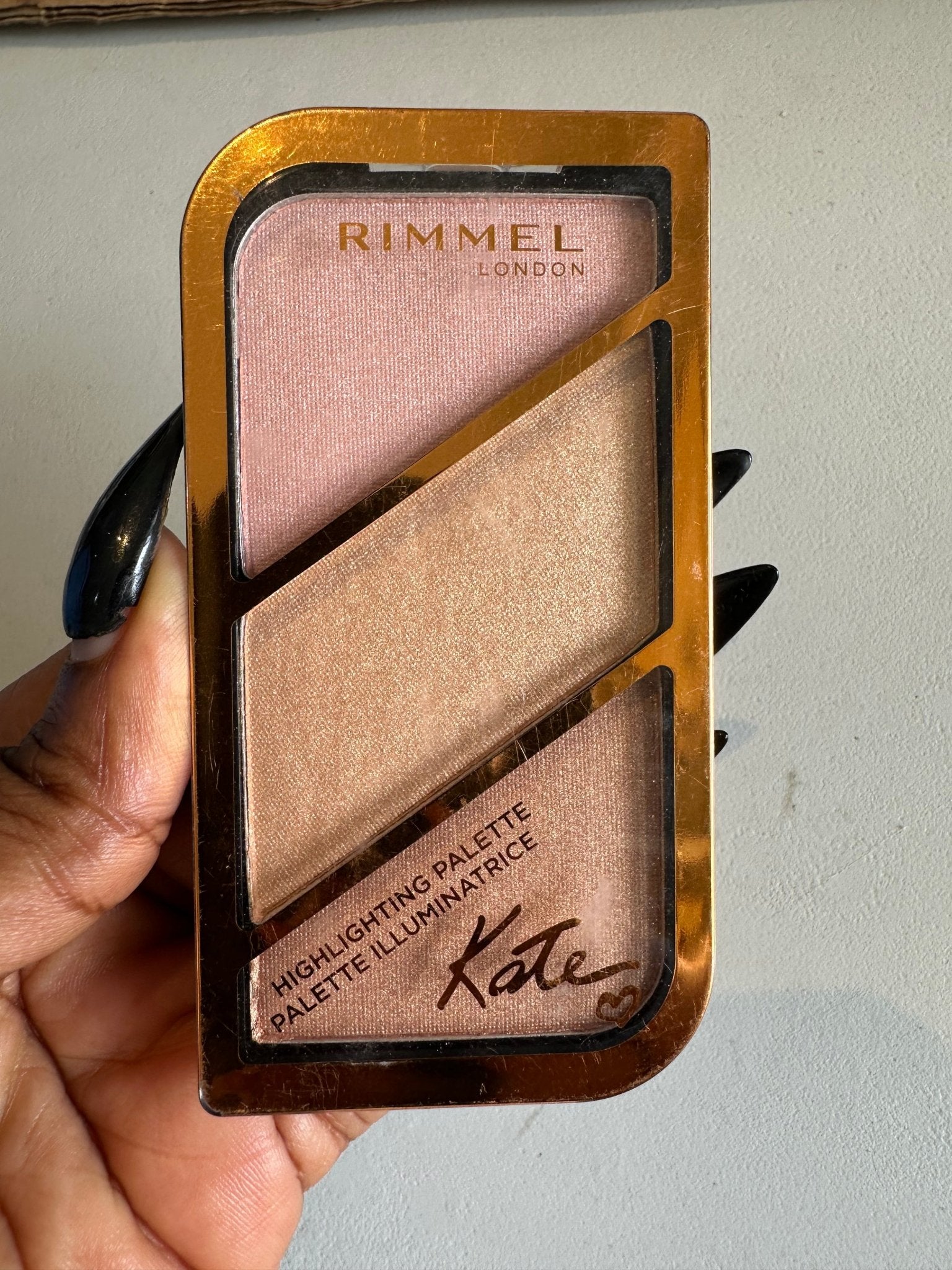 Rimmel 3-Shades Highlighting Palette - Ome's Beauty Mart