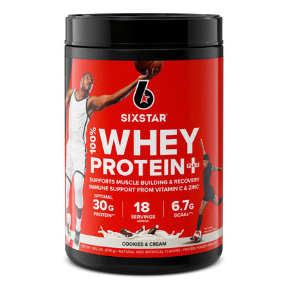 Six Star Elite Series 100% Whey Protein Plus Cookies and Cream 1.8lbs/839g Exp 05/2026 - Ome's Beauty Mart