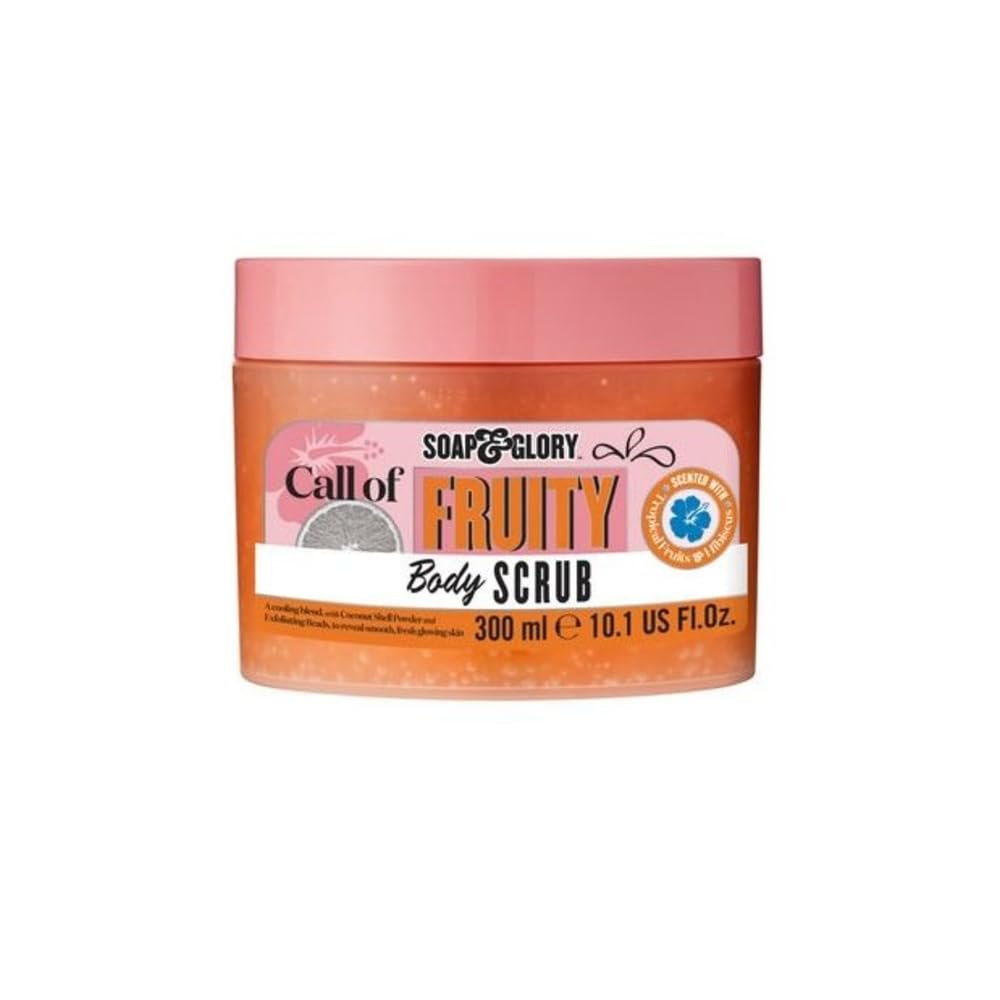 Soap & Glory Call Of Fruity Exfoliating Body Scrub - 10.1oz/300g - Ome's Beauty Mart