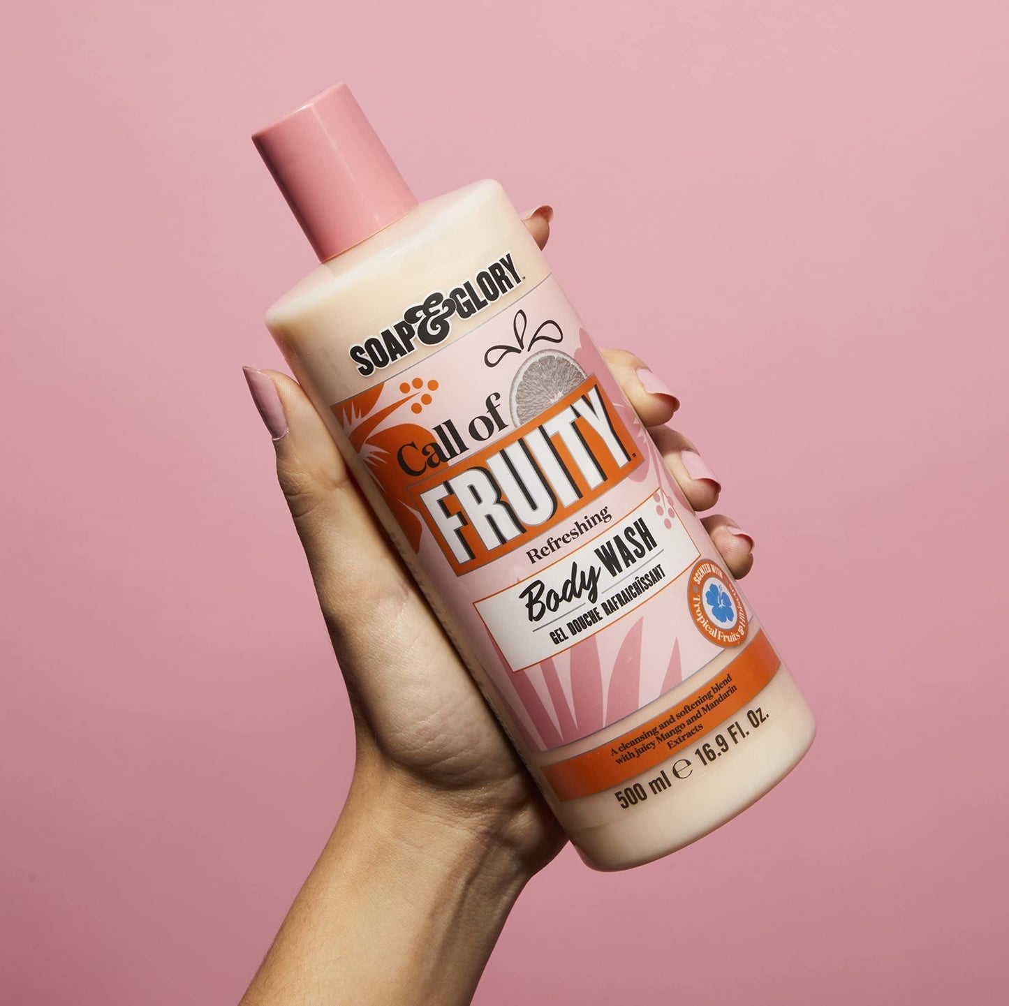 Soap & Glory Call Of Fruity Shower Gel Body Wash 16.9oz/500ml - Ome's Beauty Mart