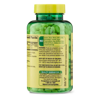 Spring Valley Folate 1,333mcg DFE (800mcg Folic Acid) | Women’s Health | 400 Tablets Exp 12/2026 - Ome's Beauty Mart