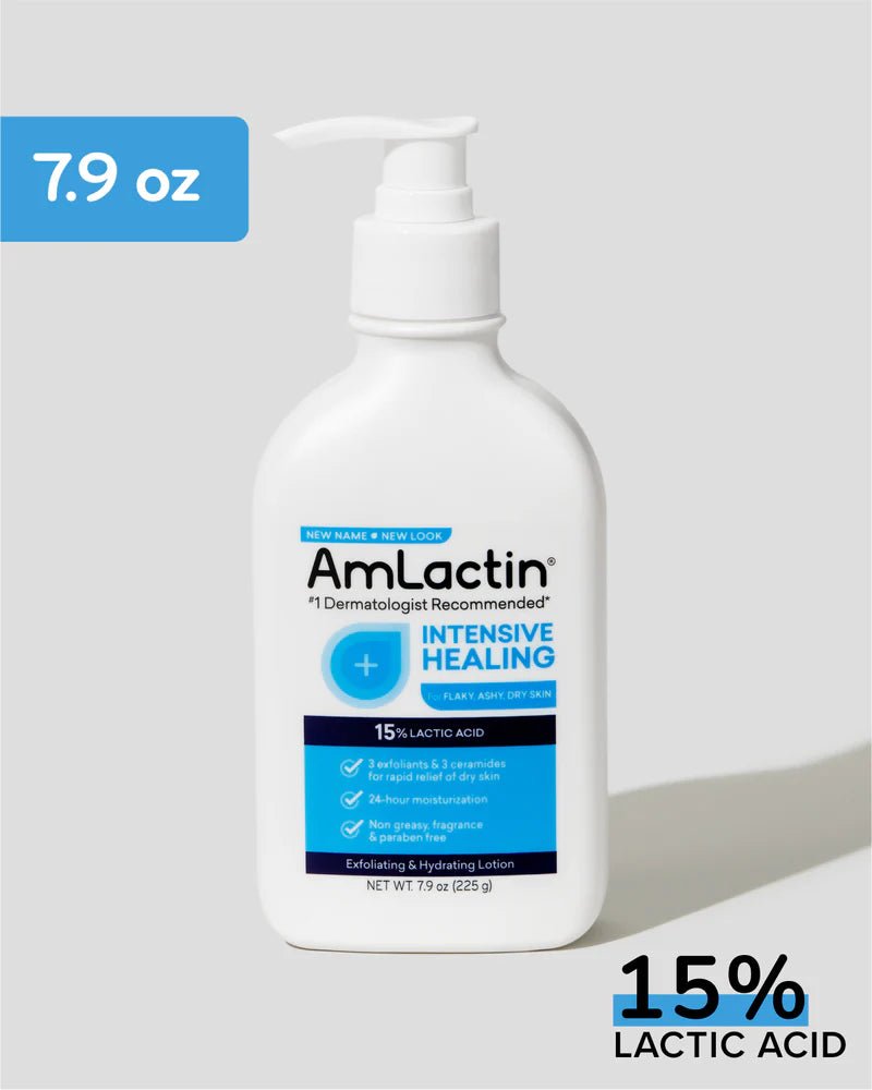 AmLactin Intensive Healing Lotion, 7.9 oz (15% Lactic Acid) - Ome's Beauty Mart