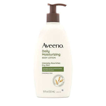 Aveeno Daily Moisturizing Body Lotion (New packaging) - Ome's Beauty Mart