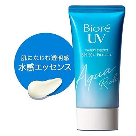 Biore UV Aqua Rich Watery 50 g Sunscreen SPF 50 + / PA ++++ (1 Count) - Ome's Beauty Mart