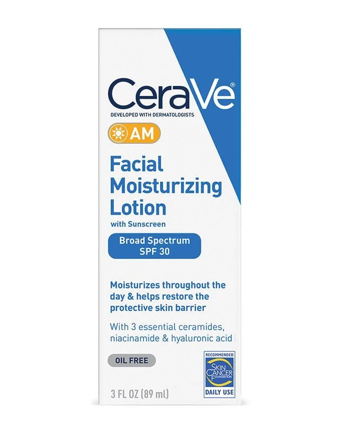 CeraVe AM Facial Moisturizing Lotion with Sunscreen - Ome's Beauty Mart