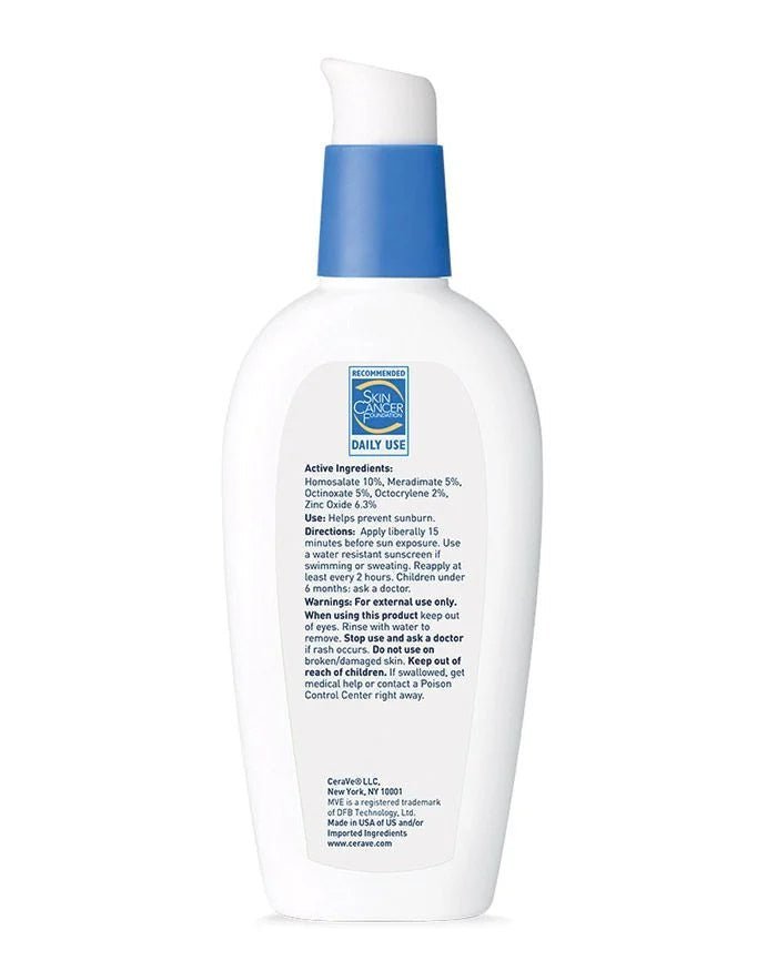 CeraVe AM Facial Moisturizing Lotion with Sunscreen 3oz - Ome's Beauty Mart