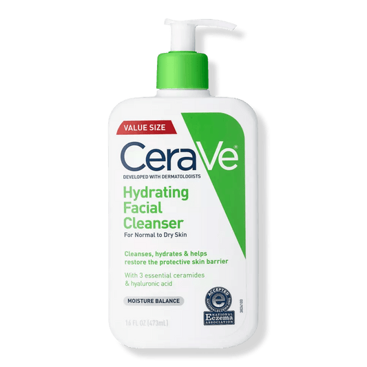 Cerave Hydrating Facial Cleanser | 16oz - Ome's Beauty Mart