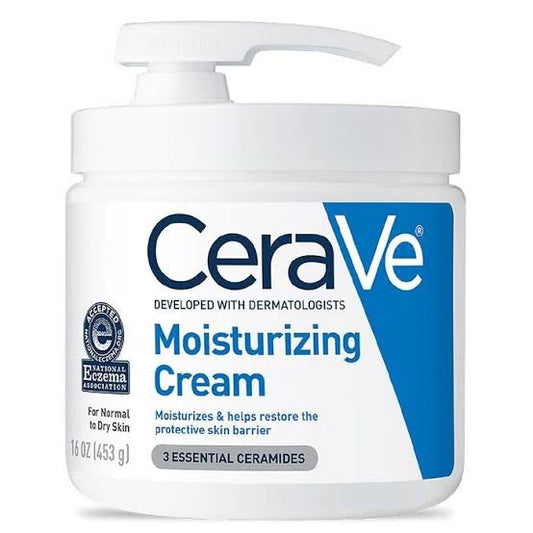 Cerave Moisturizing Cream With Pump 16oz - Ome's Beauty Mart