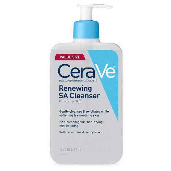 CeraVe Renewing SA Cleanser 16oz (Big size) - Ome's Beauty Mart
