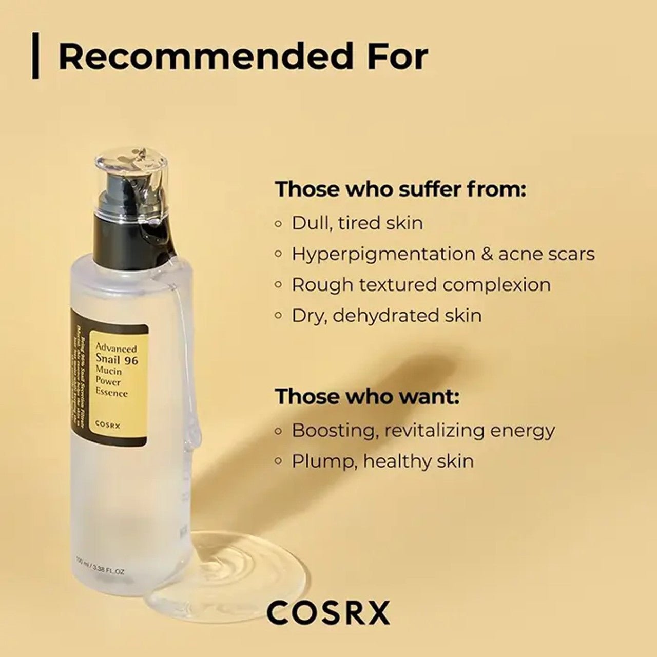 Cosrx Advanced Snail 96 Mucin Power Essence - Ome's Beauty Mart