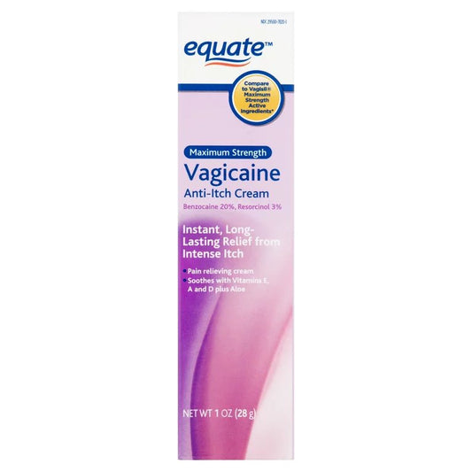 Equate Vagicaine Anti-Itch Cream - Ome's Beauty Mart