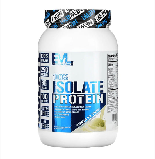 Evlution Protein Isoate 1.6lb 726g Vanilla - Ome's Beauty Mart