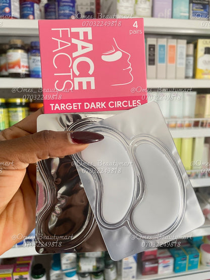 Face Facts Gel Eye Patches For Dark Circles - Ome's Beauty Mart