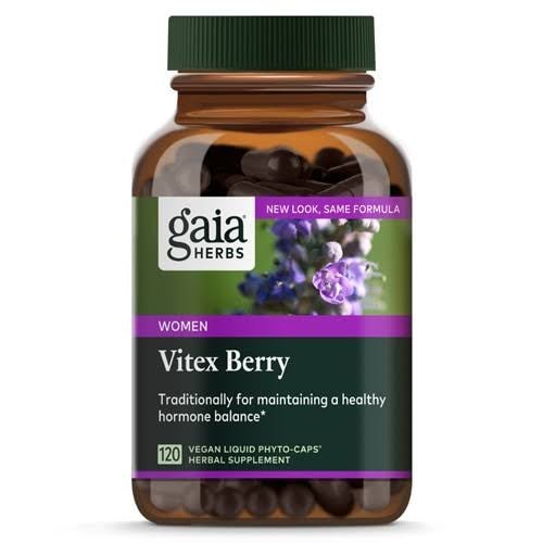 Gaia Herbs Vitex Berry 120 capsules 02/2025 - Ome's Beauty Mart