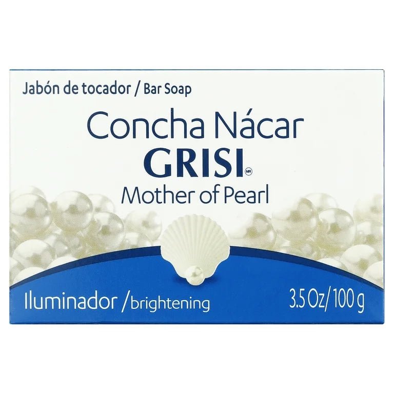 Grisi Concha Nacar Soap with Mother Pearl | Brightening | 3.5 oz-100g - Ome's Beauty Mart