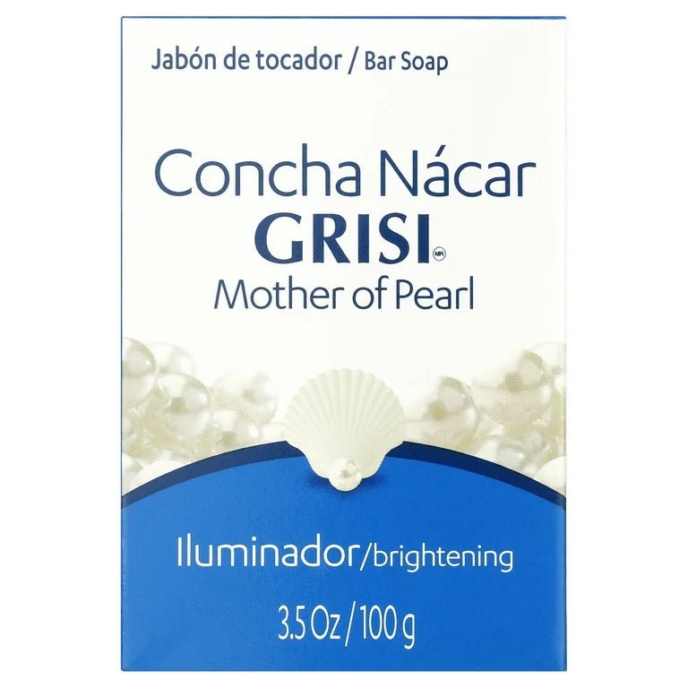 Grisi Concha Nacar Soap with Mother Pearl | Brightening | 3.5 oz-100g - Ome's Beauty Mart